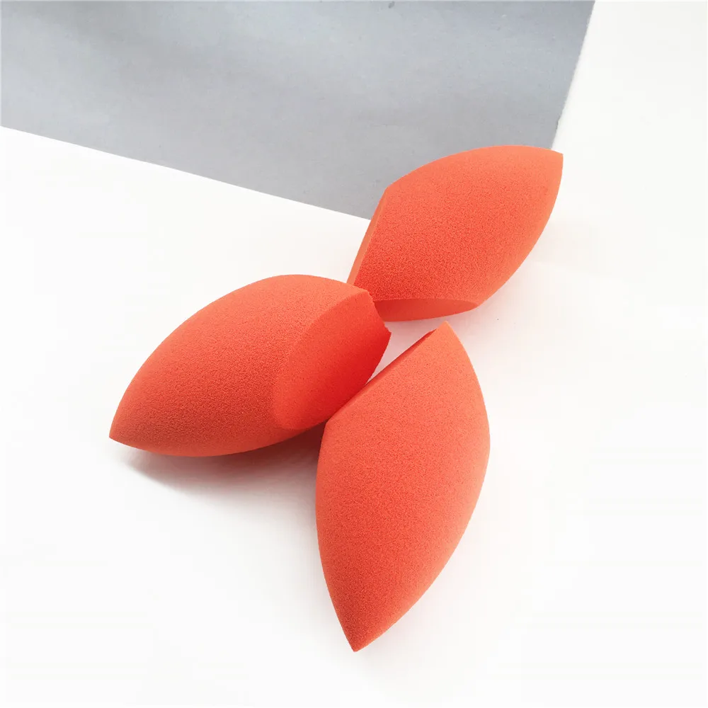 bdbeauty 3D Definer Beauty Makeup Blending Sponge - Pure Orange - Soft Cosmetic Applicator for Cream Liquid Foundation & Powders