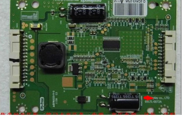 LCD Tegangan Tinggi Papan 6917L-0072A PPW-LE32GD-O (B) untuk/Terhubung dengan 32E61HR LC320EXN T-CON Menghubungkan Papan