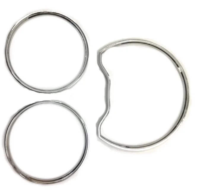 

Chrome Dash Board Gauge Ring Set for Mercedes Benz W210 95-99