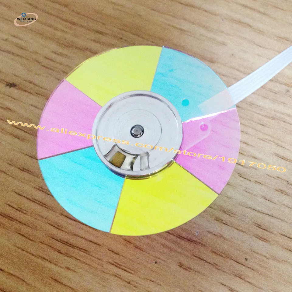 Original Farbe Rad Für Optoma H27 DLP Projektor Farbe Räder mit Drei Monate Garantie 6 segmente 46mm