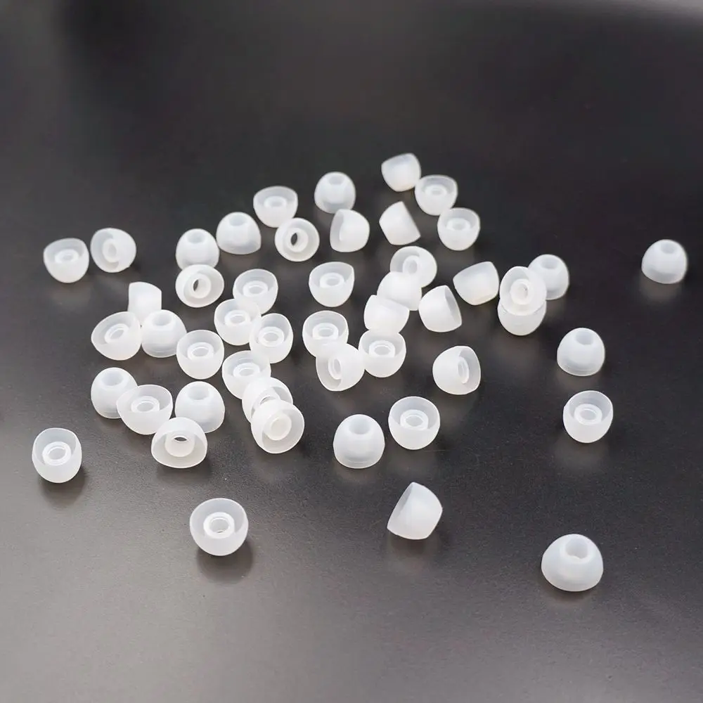 50 teile/los Weiche Silicon Ohr Spitze Abdeckung Ersatz Ohrhörer Abdeckungen Für HTC In-Ohr Kopfhörer Ohrhörer Zubehör