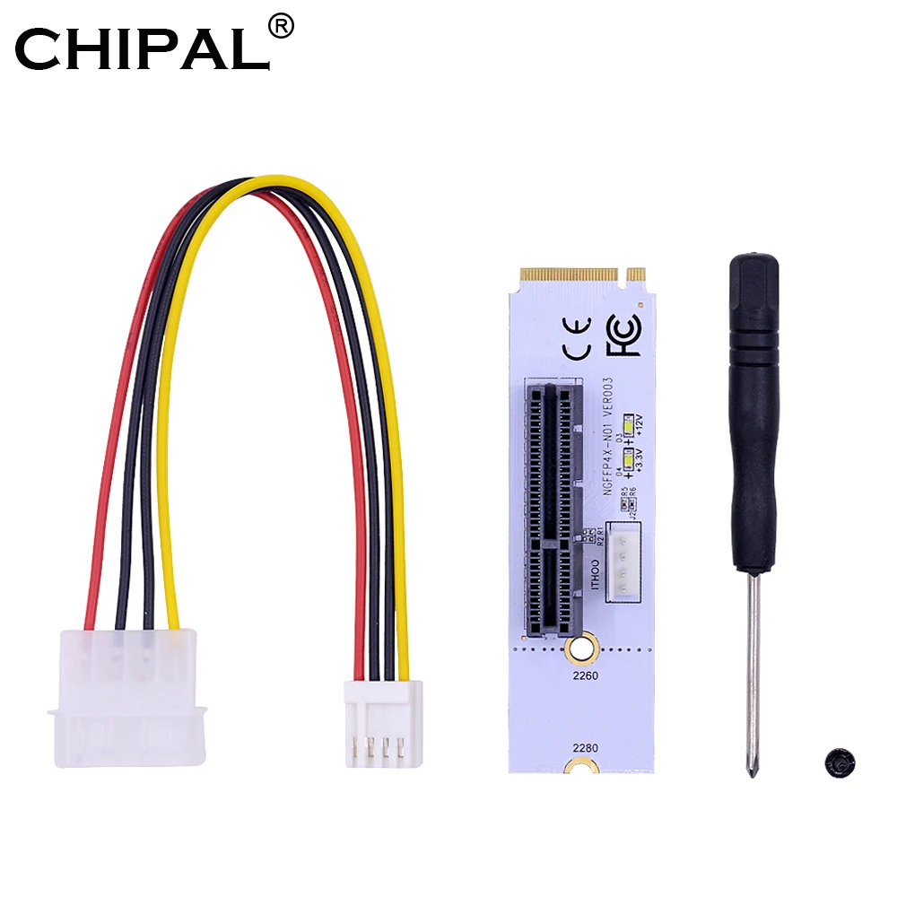 Переходная карта CHIPAL NGFF M.2 на PCI-E 4X, с ключом M2 на PCIe X4, со светодиодный ным индикатором напряжения для адаптера PCI Express 1X на 16X Переходная карта CHIPAL NGFF M.2 на PCI-E 4X, с ключом M2 на PCIe X4, со светодиодный ным индикатором напряжения для адаптера PCI Express 1X на 16X