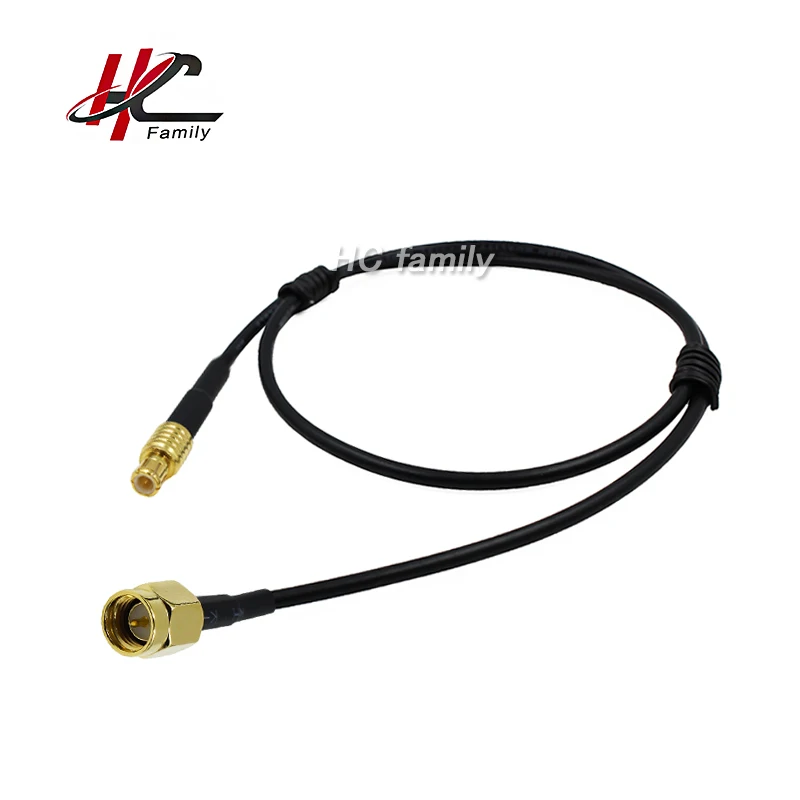 2m 78.7in SMA Male to MCX Plug Cable RG-174 Coax Coaxial Cable Pigtail