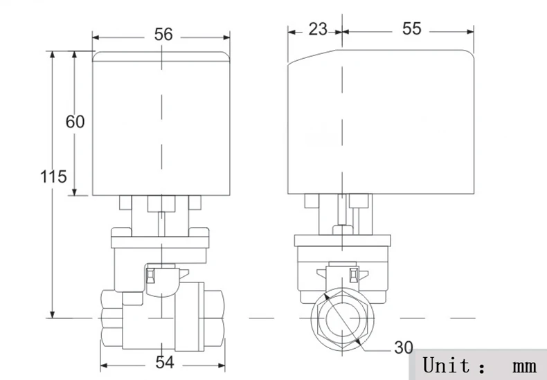 Two way Stainless steel Motorized Ball Valve,DN8 AC220V electric ball valve