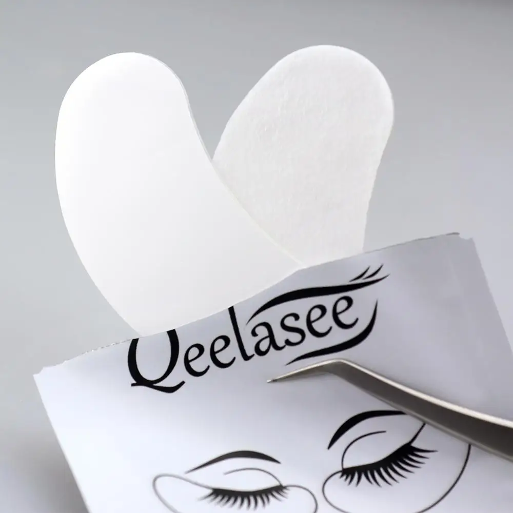 Qeelasee New Lint Free Under Eye Patches Hydrogel Gel Eye Pads High Quality Eye Patches for Eyelash Extension