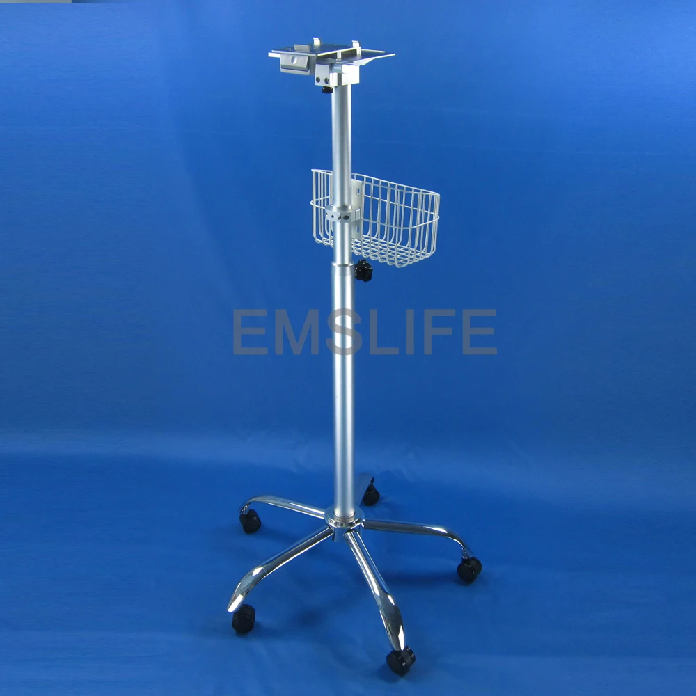 medical patient monitor trolley rolling stand