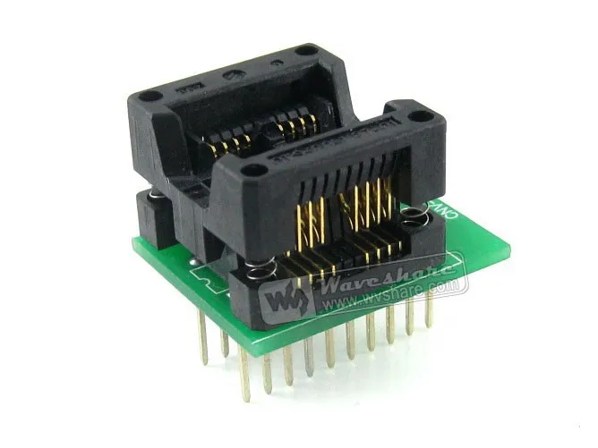 SOP8 TO DIP8 2-Units # SO8 SOIC8 Enplas IC Hot Socket Converter Module SOP8 to DIP8 Programmer Adapter For Sale