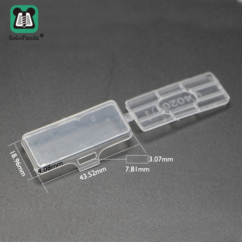 Free Shipping 100PCS Cable Marker Environmental Flame Retardant Plastic Waterproof Transparent 3010 3020 4010 4020