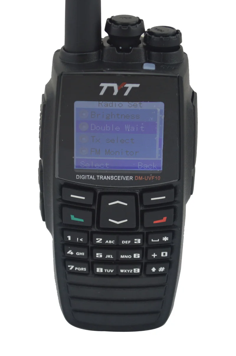 

TYT DM-UVF10 Digital Walkie Talkie DTMF DPMR Dual Band Radio Ham Transceiver 5W 256CH Scrambler Portable Two Way Radio