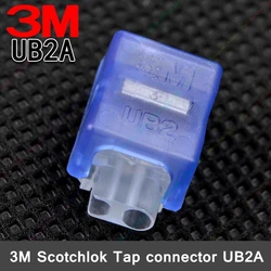 100% Genuine 10PCS/LOT 3M Scotchlok UB2A K4 Tap Connector Self-striping 2 Wires 19-26AWG (0.9-0.4mm) Max. O.D. 0.082inch