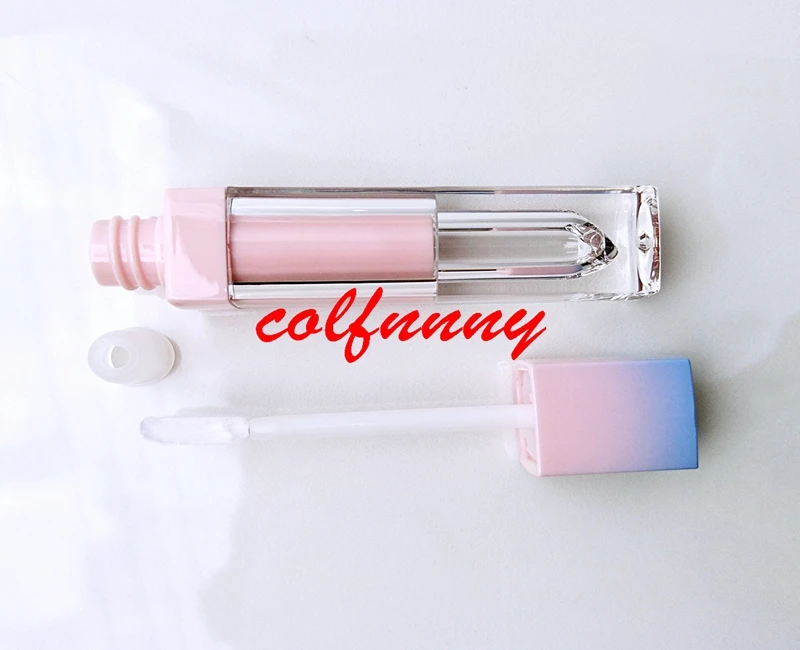 

500pcs/lot 3.5ml Empty Gradient Lip Gloss Tube, Elegant High Grade Lip Gloss Tube, Fashion DIY Gradient Lip Gloss Container