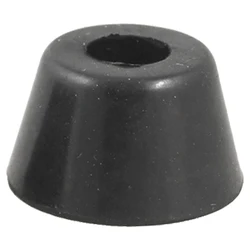 Hot Sale 10 pcs 21 x 12 mm conical recessed foot feet rubber buffer Material: rubber