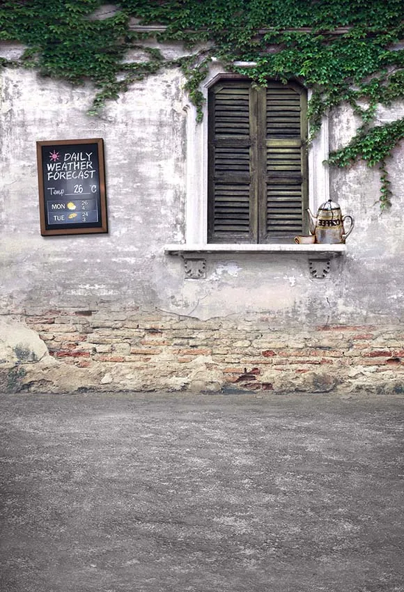 MEHOFOTO-사진 배경, 꽃 창 벽돌, 봄 잎, 어린이 사진 배경, 사진 스튜디오 사진 배경