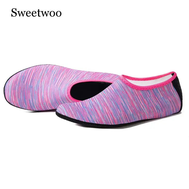 Swimming Water Aqua Shoes Men Women Beach Shoes Unisex Aqua Flat Soft Walking Lover Yoga Shoes Non-slip Sneakers