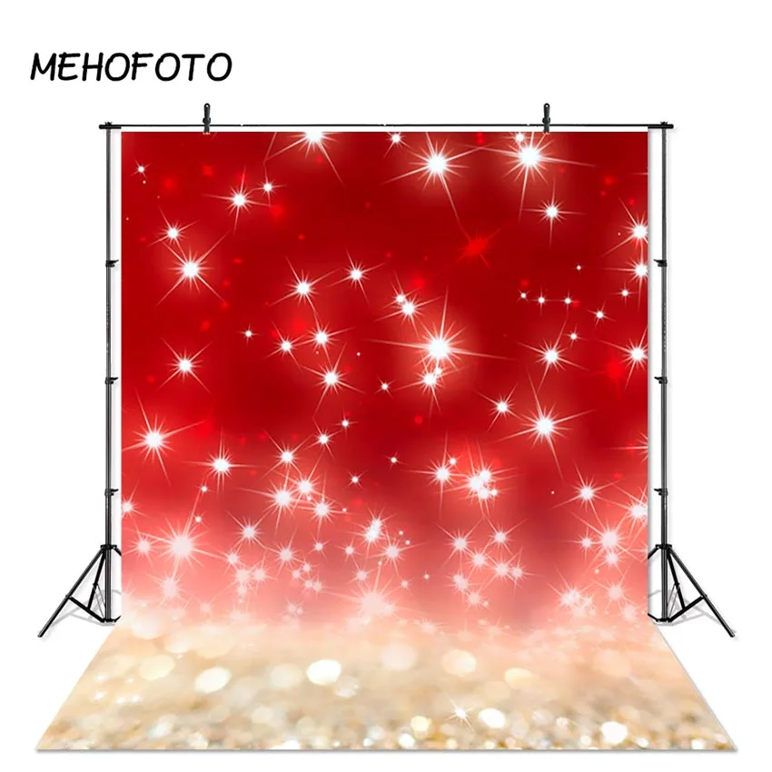 

Bokeh Backdrop Red Glitter Dots Photography Backdrops for Photobooth Studio Backdrops Newborn Photo Background