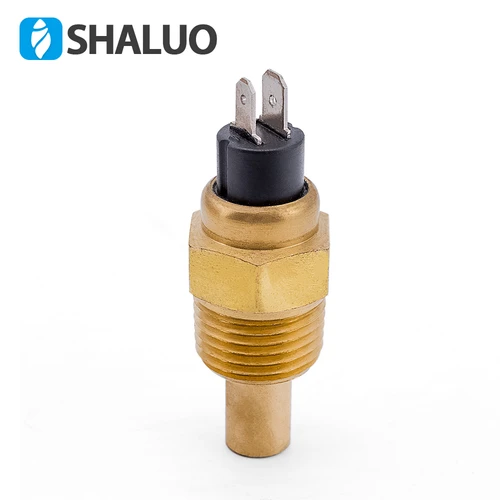 Imagen 2 del producto Sensor de temperatura del agua del motor diésel, 14mm, 17mm, 21mm, pieza del generador, alarma de tornillo de latón, enchufe del sensor electrónico universal de marca