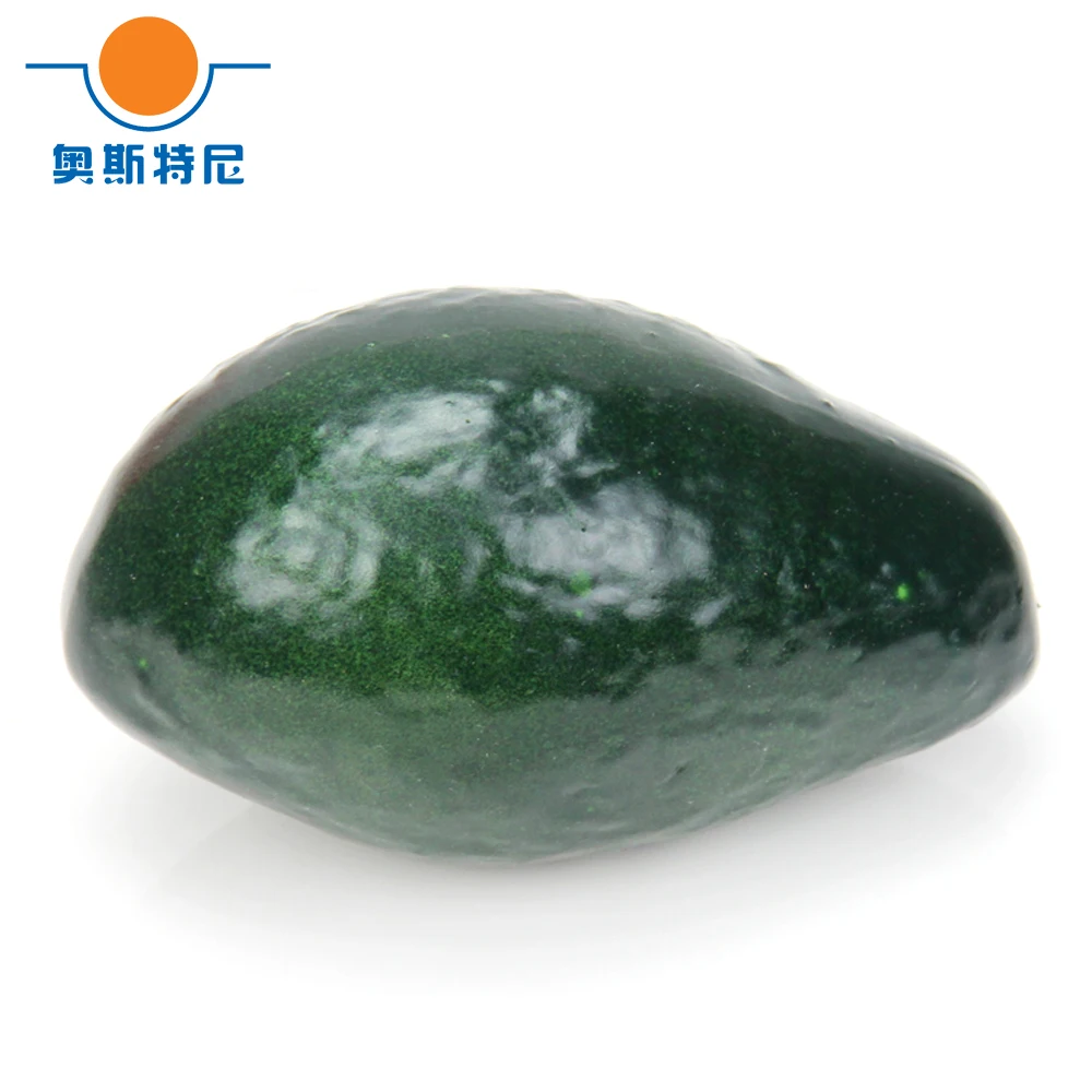 5pcs 10cm long size Plastic Fake simulated artifical avocado fruit model