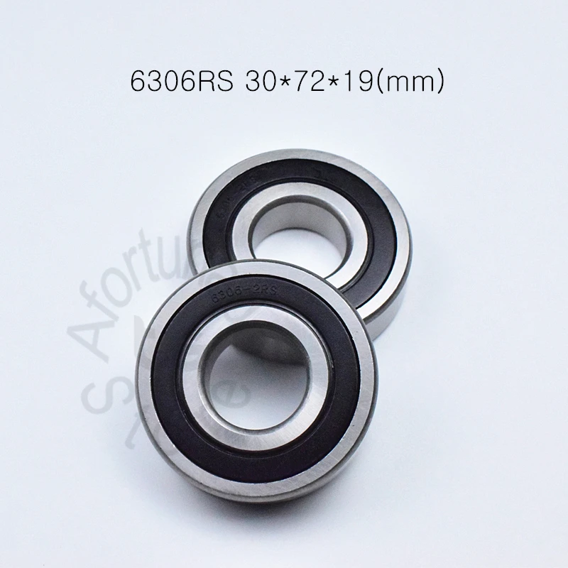 

6306RS 30*72*19(mm) 1Piece bearings ABEC-5 rubber sealing type 6306 6306RS chrome steel deep groove bearing