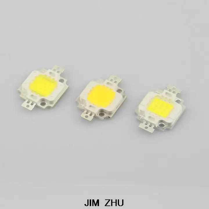 1 sztuk 10w 20w 30w 50w 100w biały/ciepły biały Led Smd kulki chipy dla wysokiej dioda Led dużej mocy