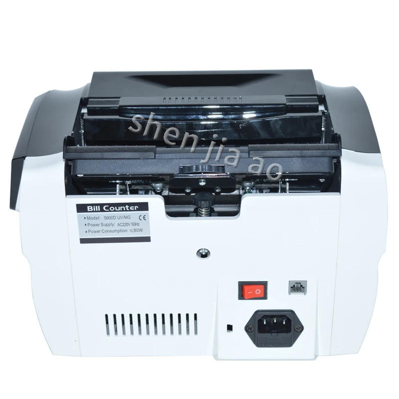Contatore di banconote di denaro Macchina per il conteggio dei banconote Rilevatore di banconote contanti, rilevatore di valuta 110 V/220 V