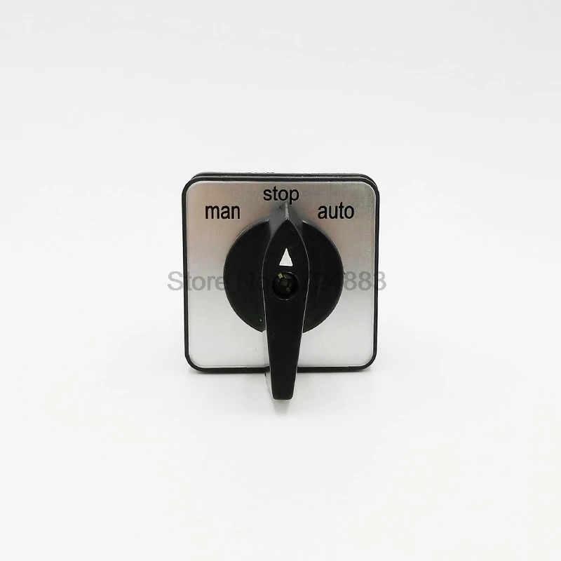 Electric 3Position 4 Terminals Rotary Cam Changeover Switch 500V 10A LW8-10A image 5
