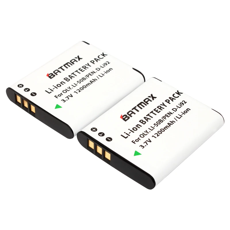 2 sztuk 1200mAh LI50B LI-50B bateria i ładowarka LCD dla Olympus MJU Stylus 1010 1020 1030SW 9000 SH21SH25 SP720UZ SP800UZ SP810UZ SZ10