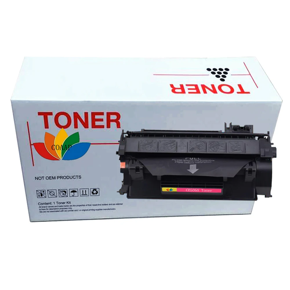 

CE505X 05X Series Laser Toner Cartridge Compatible For HP LaserJet P2050 P2035 P2035N P2055X P2055DN printer Black