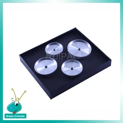 4pcs/set Extra large Aluminum Dies for Watch CASE & CRYSTAL PRESS 36mm - 50mm Watch repairs