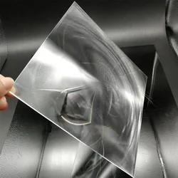 Lenti fresnel personalizzate per dimensioni 130*75/133*75mm con lunghezza focale 90mm/220mm lenti fresnel in plastica