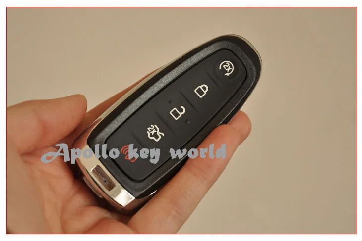 

3 PCS/LOT KEYLESS SHELL SMART REMOTE KEY COVER CASE FOB FOR FORD LINCOLN 5 BUTTONS