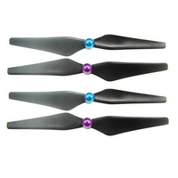 2 Pairs Carbon Fiber 9450 Self-locking Propellers For Hubsan X4 PRO H109S Drone Quadcopter  Spare Parts Blades