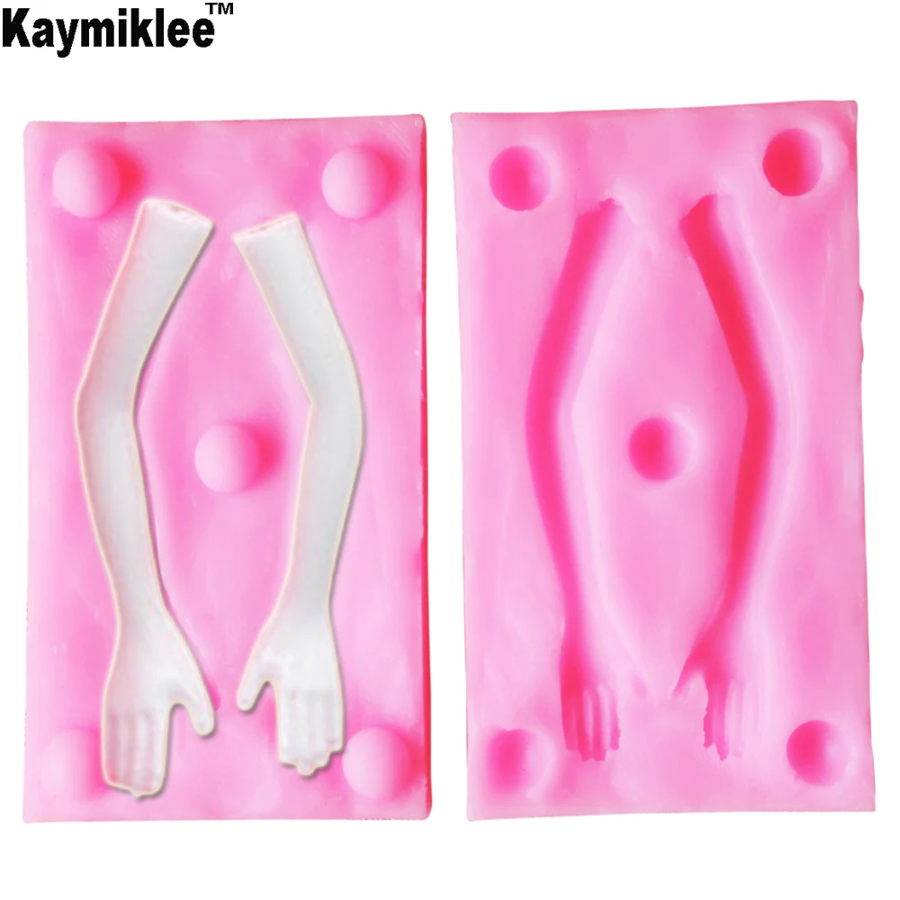 M2070 3D Silikon Hands Shaped Cake Silicone Molds Human Body Creating Men Cake Decorating Tools Kitchen Pastry Baking Tool