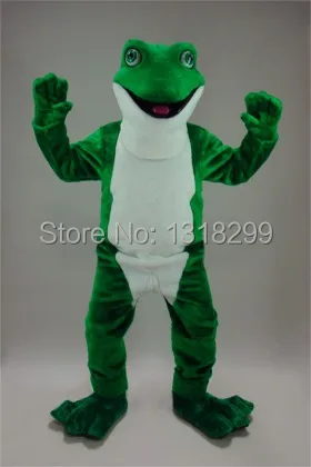 

mascot Big Green Frog mascot costume fancy dress custom fancy costume cosplay theme mascotte carnival costume kits