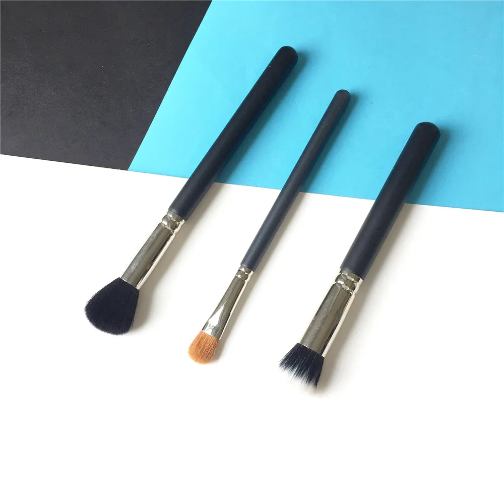 109 Small Contour 130 Short Dual-Fibre 252 Large Shader Makeup Brushes Perfect Foundation Eye Shadow Contour Beauty Blend Tool