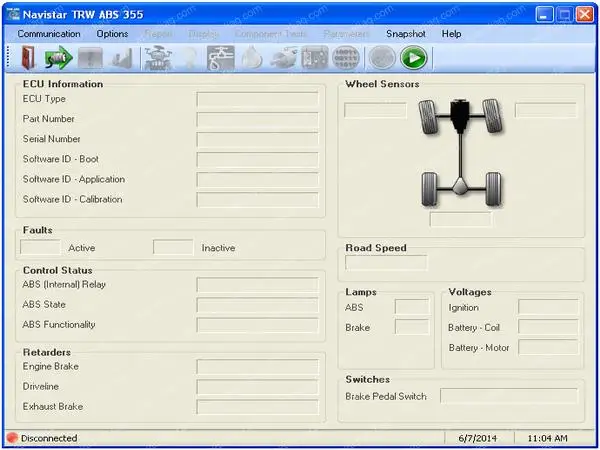 

International TRW ABS 355 3.0.9