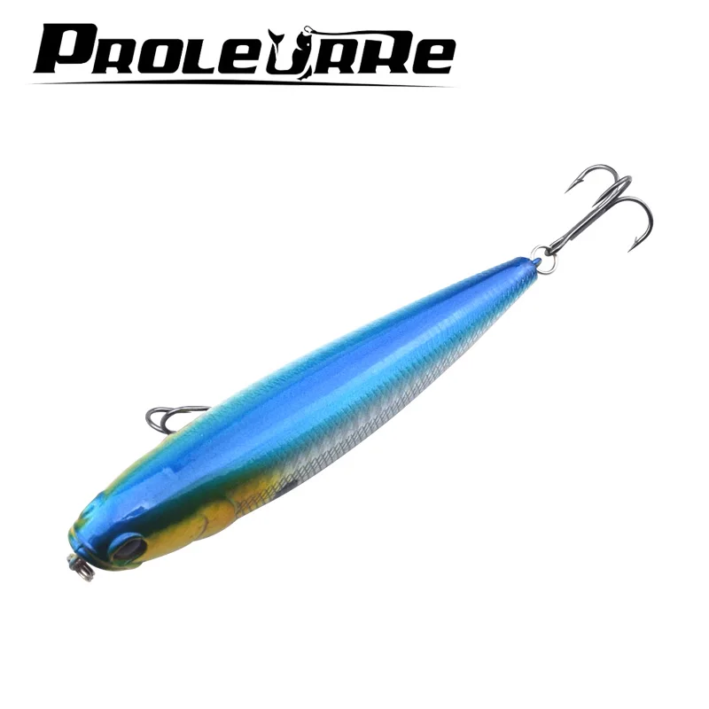 Proleurre isca de pesca artificial 12cm, modelo abs excelente isca de pesca artificial 16g