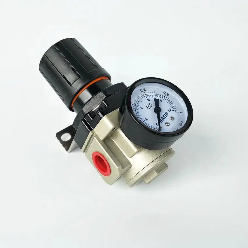 Air Control Compressor Pressure Gauge Relief Regulating Regulator Valve AR4000-04 1/2'' Port Size