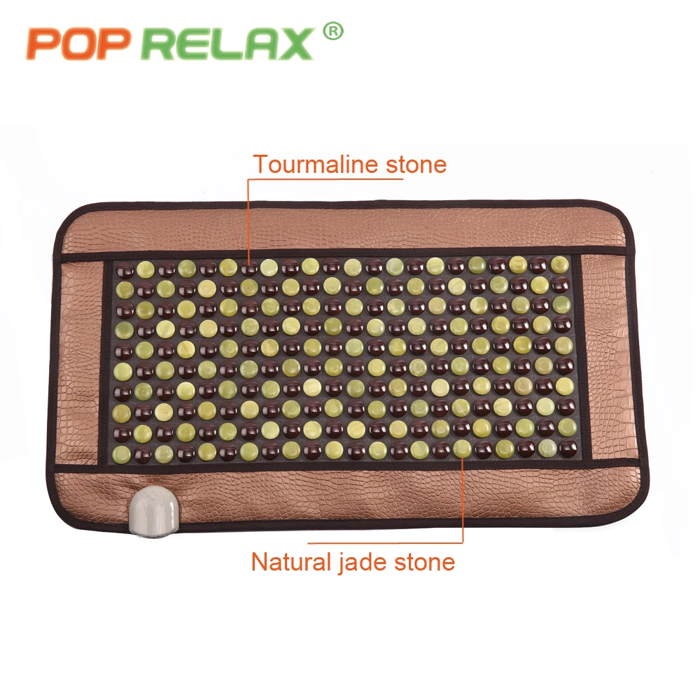 POP RELAX Korea germanium mattress tourmaline jade anion thermal infrared electric heating physiotherapy health care stone mat