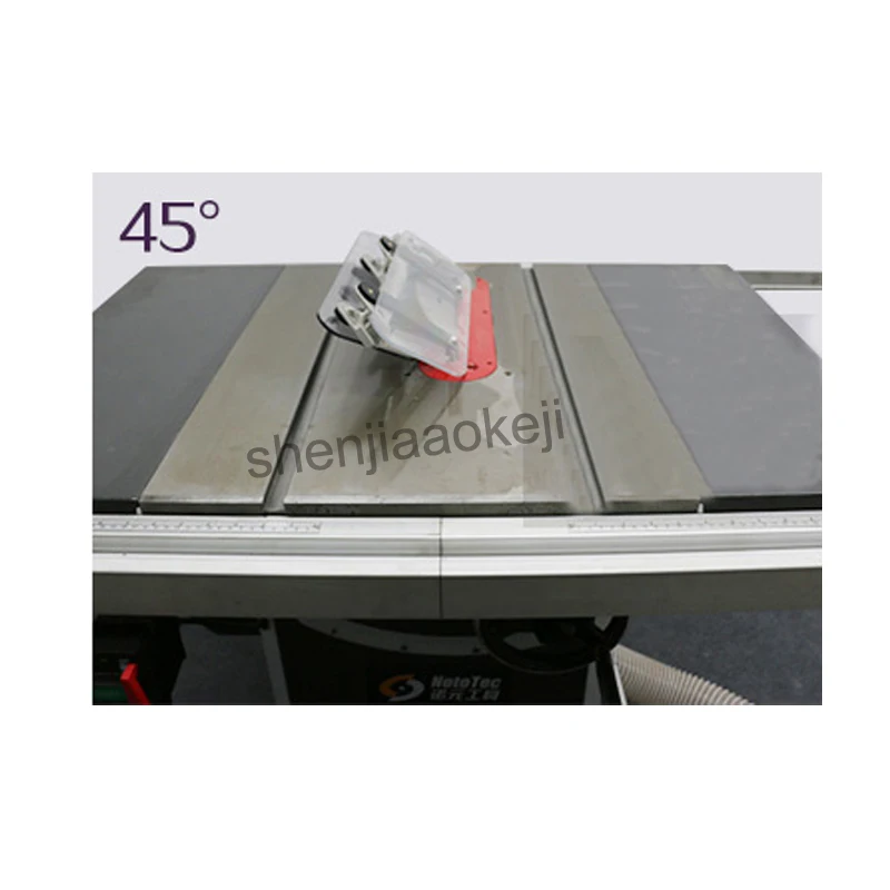 Máquina de serra profissional, 10 polegadas, serra de mesa vertical para carpintaria, kw