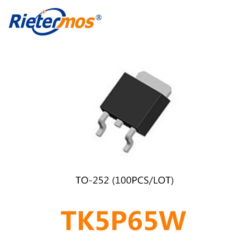 

100PCS TK5P65W TK5P65 5P65W TO252 N-CHANNEL