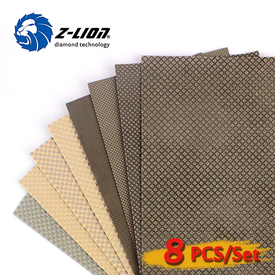 Z-lion Factory quality Diamond Hand polishing sheet 120 * 180MM for polishing of stone glass and ceramic