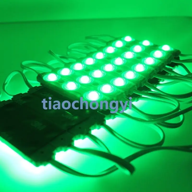1.5W 5730 Red Green warm white 160 degrees LED Module 3LED Light Waterproof 12v