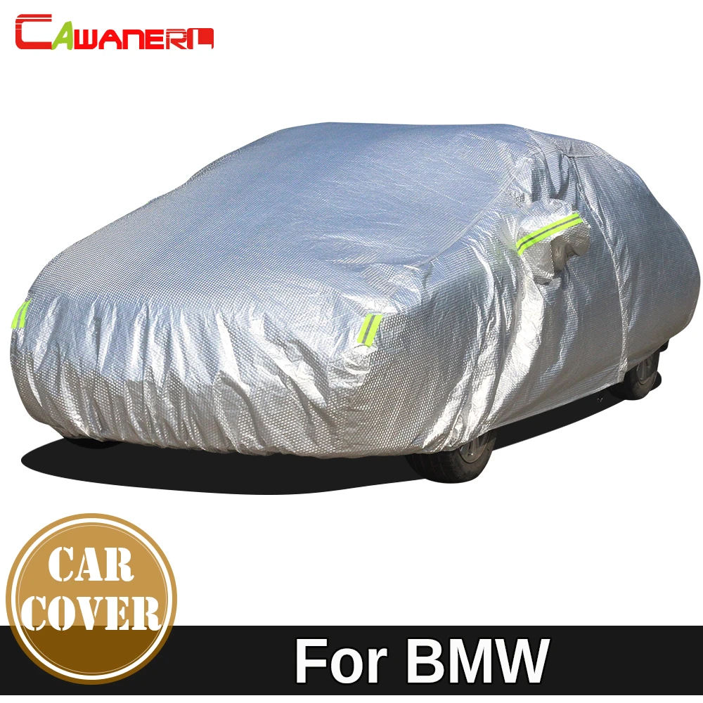 Cawanerl Cotton Car Cover Sun Snow Hail Rain Protect Cover For BMW 1 2 3 Series F52 F21 F20 E87 E81 E82 E88 F22 F23 F45 F46 E21