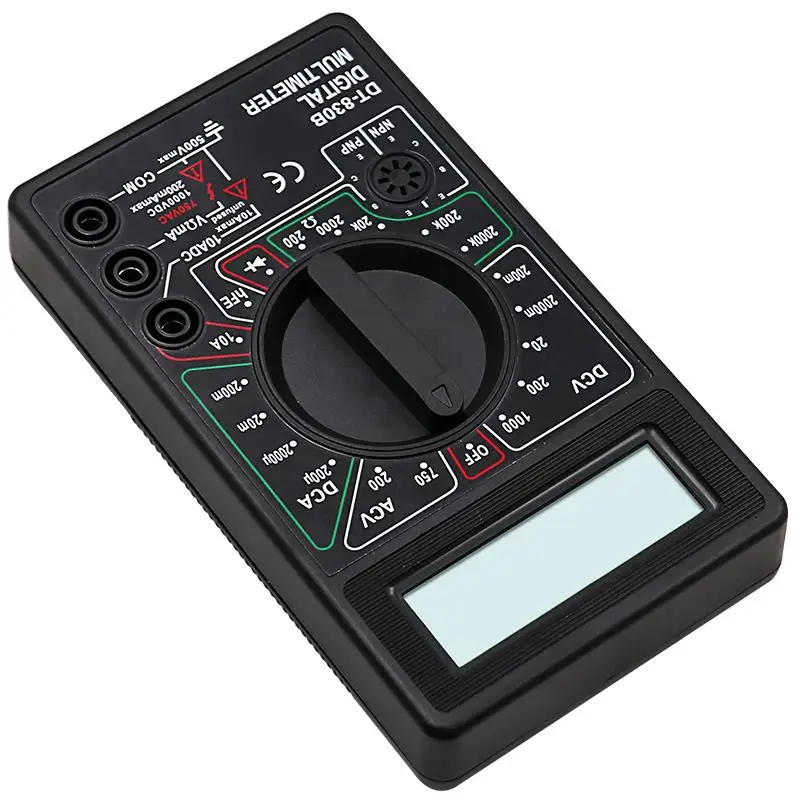 DT-830B Lcd Digitale Multimeter Ac Dc 750 1000V Voltmeter Amperemeter Ohm Tester Meter Digitale Multimeter