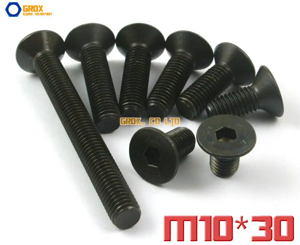 

M10 Countersunk Socket Allen Bolt Screw 10.9 Grade Alloy Steel