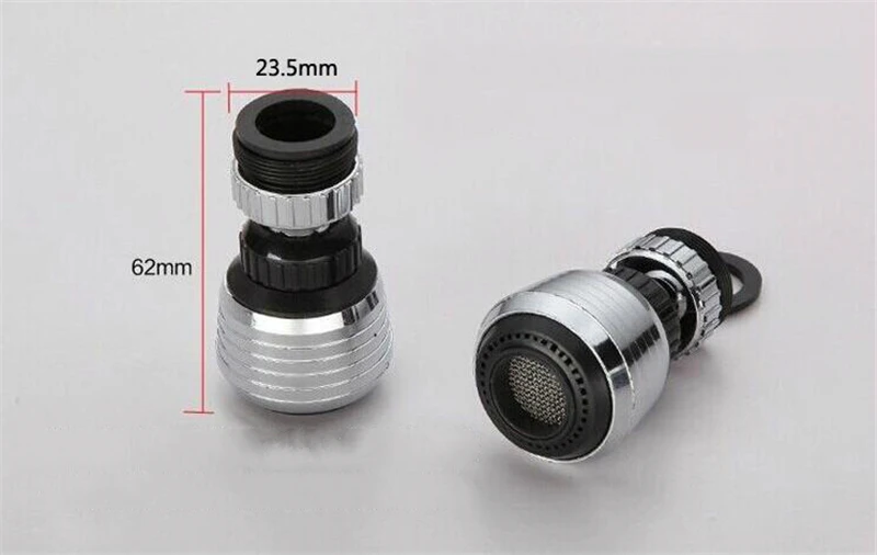 360 องศาหมุนหัวฉีด Torneira ห้องครัวก๊อกน้ําประหยัดน้ําเครื่องเติมอากาศ Bubble หมุนหัว Saving TAP สเปรย์อะแดปเตอร์สําหรับห้องน้ํา