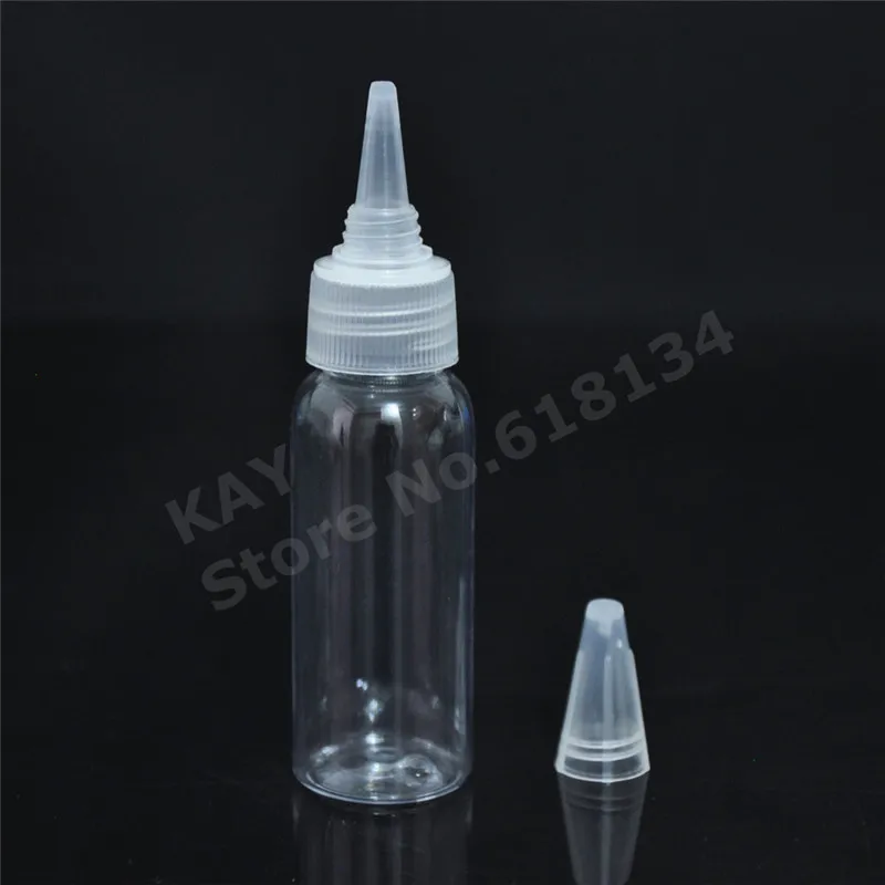 

2300pcs twist cap bottle hot sale 30ml pen bottle, clear PET beard oil bottles