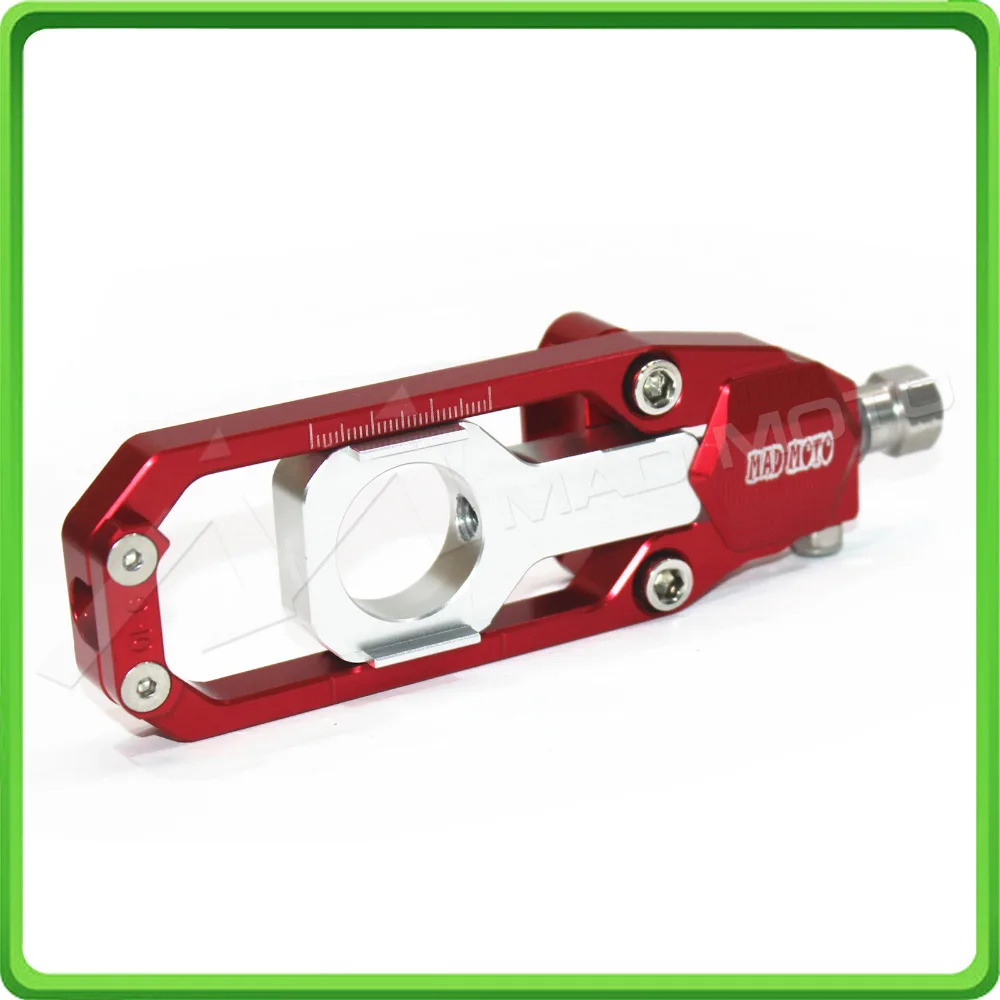 Motorcycle Chain Tensioner Adjuster fit for HONDA CBR 1000 RR CBR1000RR 2008 2009 2010 2011 2012 2013 2014 2015 2016 Red&Silver