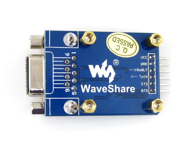 Waveshare RS232 Board SP3232 RS-232 UART TTL Transceiver Communication Evaluation Development Board Module Kit