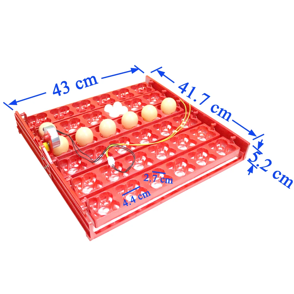 36 Eggs /144 Birds Eggs Incubator Tray Chickens 1/240 rpm Or 2.5 r/min Ducks And Pigeons And Other Birds Parrot Quail Gooes